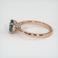 1.48 Ct. Sapphire Ring, 18K Rose Gold 4