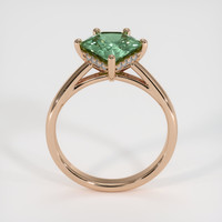 1.80 Ct. Green Sapphire Ring, 18K Rose Gold 3