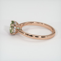 1.50 Ct. Sapphire Ring, 18K Rose Gold 4