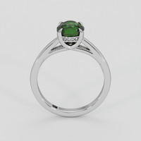 2.13 Ct. Green Sapphire Ring, 10K White Gold 3