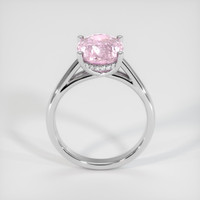 4.59 Ct. Pink Sapphire Ring, 14K White Gold 3