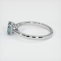 1.13 Ct. Sapphire Ring, 14K White Gold 4
