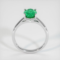 1.82 Ct. Emerald Ring, 18K White Gold 3