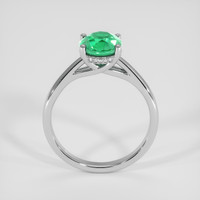 1.24 Ct. Emerald Ring, 18K White Gold 3