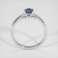 0.56 Ct. Sapphire Ring, 18K White Gold 3
