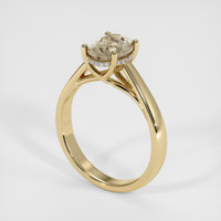 1.32 Ct. Gemstone Ring, 14K Yellow Gold 2