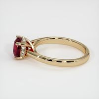 1.74 Ct. Ruby Ring, 14K Yellow Gold 4