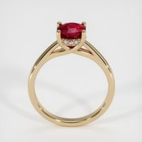 1.51 Ct. Ruby Ring, 14K Yellow Gold 3