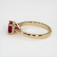 1.51 Ct. Ruby Ring, 14K Yellow Gold 4