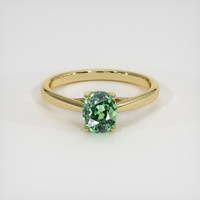 1.55 Ct. Sapphire Ring, 14K Yellow Gold 1