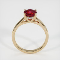 1.74 Ct. Ruby Ring, 18K Yellow Gold 3