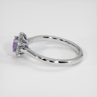 0.44 Ct. Gemstone Ring, Platinum 950 4