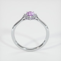 0.64 Ct. Pink Sapphire Ring, Platinum 950 3