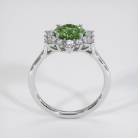 2.25 Ct. Green Sapphire Ring, Platinum 950 3