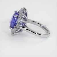6.90 Ct. Violet Sapphire Ring, Platinum 950 4