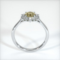 0.78 Ct. Yellow Sapphire Ring, Platinum 950 3