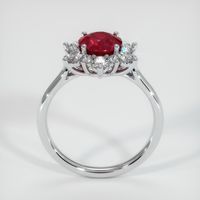 1.49 Ct. Ruby Ring, 14K White Gold 3