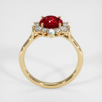 1.58 Ct. Ruby Ring, 14K Yellow Gold 3
