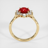 1.54 Ct. Ruby Ring, 14K Yellow Gold 3