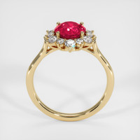1.52 Ct. Ruby Ring, 14K Yellow Gold 3