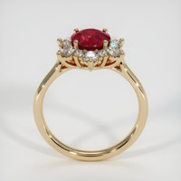 1.49 Ct. Ruby Ring, 18K Yellow Gold 3