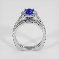 1.08 Ct. Blue Sapphire Ring, Platinum 950 3