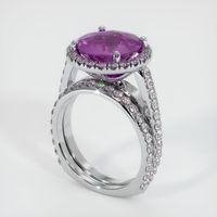 3.58 Ct. Sapphire Ring, Platinum 950 2