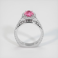 1.74 Ct. Padparadscha Sapphire Ring, Platinum 950 3
