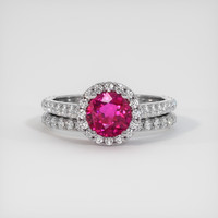 Ruby Ring 1.29 Ct. Platinum 950 Preview
