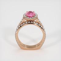 1.74 Ct. Sapphire Ring, 14K Rose Gold 3