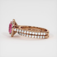 1.74 Ct. Sapphire Ring, 14K Rose Gold 4