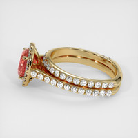 2.06 Ct. Sapphire Ring, 14K Yellow Gold 4