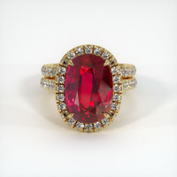 Ruby Ring 7.01 Ct., 14K Yellow Gold Preview
