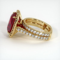 Ruby Ring 7.01 Ct., 14K Yellow Gold Preview