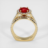 1.34 Ct. Ruby Ring, 14K Yellow Gold 3