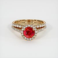 Ruby Ring 0.94 Ct., 14K Yellow Gold Preview
