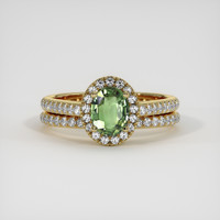1.00 Ct. Gemstone Ring, 18K Yellow Gold 1