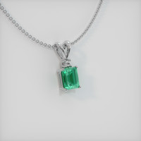 Emerald Pendant 0.30 Ct., Platinum 950 Preview