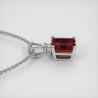1.71 Ct. Gemstone Pendant, 18K White Gold 3