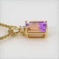 11.55 Ct. Gemstone Pendant, 14K Yellow Gold 3