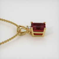 1.71 Ct. Gemstone Pendant, 14K Yellow Gold 3