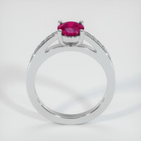 1.24 Ct. Ruby Ring, Platinum 950 3