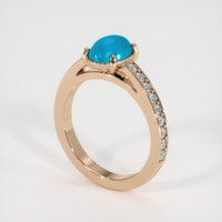 1.14 Ct. Gemstone Ring, 14K Rose Gold 2