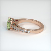 1.44 Ct. Sapphire Ring, 14K Rose Gold 4