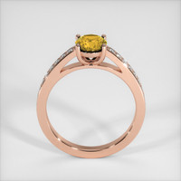 0.94 Ct. Sapphire Ring, 14K Rose Gold 3