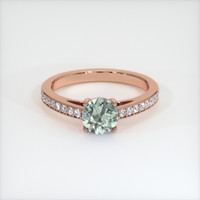 0.94 Ct. Sapphire Ring, 18K Rose Gold 1