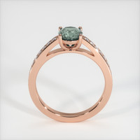 0.94 Ct. Sapphire Ring, 18K Rose Gold 3
