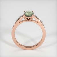 0.95 Ct. Sapphire Ring, 18K Rose Gold 3