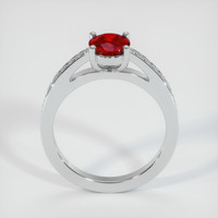 1.42 Ct. Ruby Ring, 10K White Gold 3