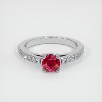 Ruby Ring 1.03 Ct. 14K White Gold Preview